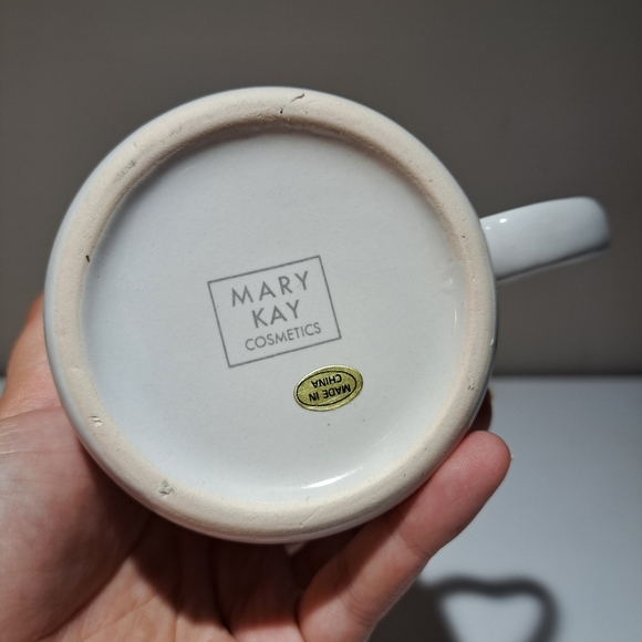 Mary Kay | White colorful hearts ceramic coffee mug new in box - Picture 5 of 9